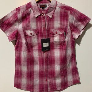 New Wolverine Women's Medium Shirt-Sangria